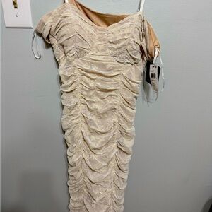 NWT Lace off the Shoulder Cocktail Dress